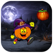 run monster halloween pumpkin