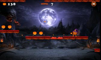 run monster halloween pumpkin capture d'écran 3