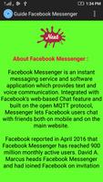Guide : Facebook Messenger Affiche