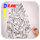 آیکون‌ How to Draw DBZ Characters