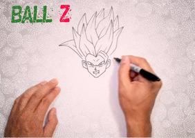 Cómo dibujar personajes de DBZ captura de pantalla 2