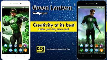 Green Lantern Wallpaper plakat