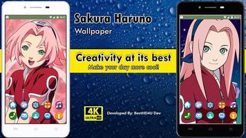 Sakura Haruno Wallpaper Plakat