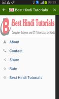 Best Hindi Tutorials capture d'écran 3