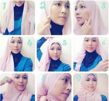 Hijab Tutorial Langkah demi la screenshot 2