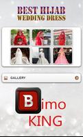 Melhor vestido casamento Hijab imagem de tela 1