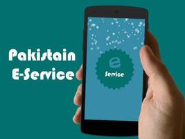 پوستر E-Service for Pakistan