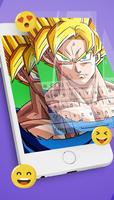 Emoji Goku Super Saiyan DBZ keyboard screenshot 1