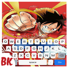 Keyboard Monkey D Luffy Emoji ícone