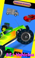 Plane, Bike, Car, Truck, Bus Puzzles الملصق