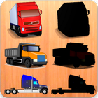 Trucks Puzzles For Toddlers-icoon