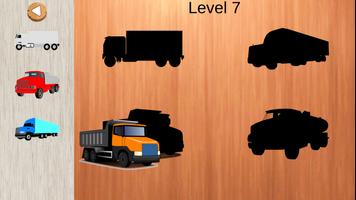 Trucks Puzzles For Toddlers পোস্টার