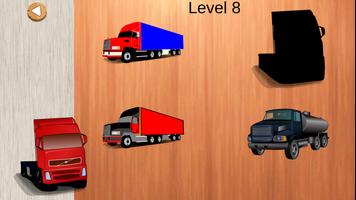 Trucks Puzzles For Toddlers capture d'écran 1