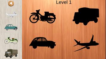 Vehicles Puzzles poster