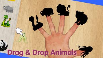 Animal Finger Family Puzzles capture d'écran 1