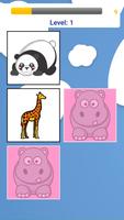 Animals Memory Puzzle Game captura de pantalla 3