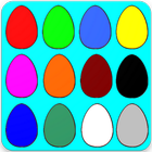 Learn Colors With Eggs icône