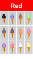 Learn Colors With Ice Cream Affiche