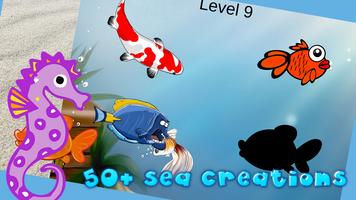 برنامه‌نما Fish & Sea Animals Puzzles عکس از صفحه