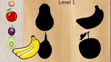 Fruits Vegetables Puzzles captura de pantalla 1