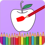 Fruits Coloring Book icône