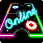 Glow Air Hockey Online ikona