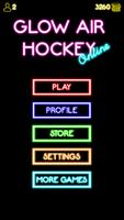 Glow Air Hockey Online-poster