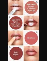 Best Lips Makeup Tutorials 스크린샷 1