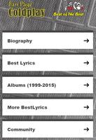 Coldplay: Best of The Best الملصق