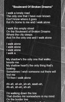 Green Day Lyrics capture d'écran 3