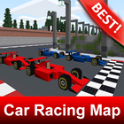 Car Racing Map for Minecraft MCPE आइकन