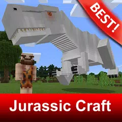 Map Jurassic Craft World Addon for MCPE