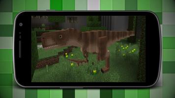 Map Jurassic Craft World Addon for MCPE اسکرین شاٹ 2