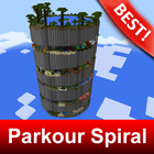 Parkour Spiral Map for Minecraft MCPE icône