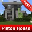 ”Piston House Map for Minecraft MCPE
