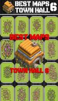 Best Base COC Town Hall 6 imagem de tela 2