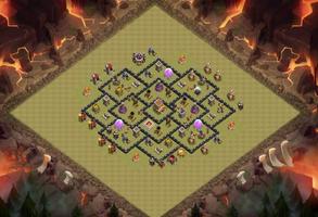 Best Maps COC TH 8 截图 1