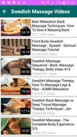 Massage Videos App تصوير الشاشة 2