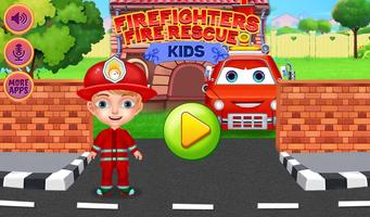 Firefighters Fire Rescue Kids 포스터