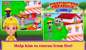 Firefighters Fire Rescue Kids 스크린샷 2