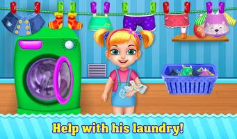 Nettoyage la maison Nettoyer - Jeux pour filles capture d'écran 2