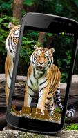 Wild Tiger GO Launcher Theme Affiche