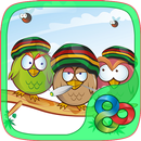 Rasta Birds GO Launcher Theme-APK