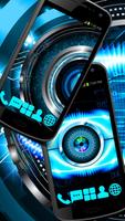 Cybernetic Eye Launcher Theme poster