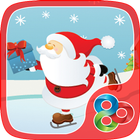 Happy Santa GO Launcher Theme ícone