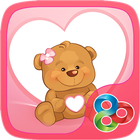 Sweet Bear GO Launcher Theme icono