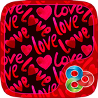 Hearts Love GO Launcher Theme icono