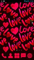 برنامه‌نما Hearts Love GO Launcher Theme عکس از صفحه