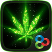 Neon Ganja GO Launcher Theme