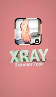 Poster Xray Scanner Foot Simulated